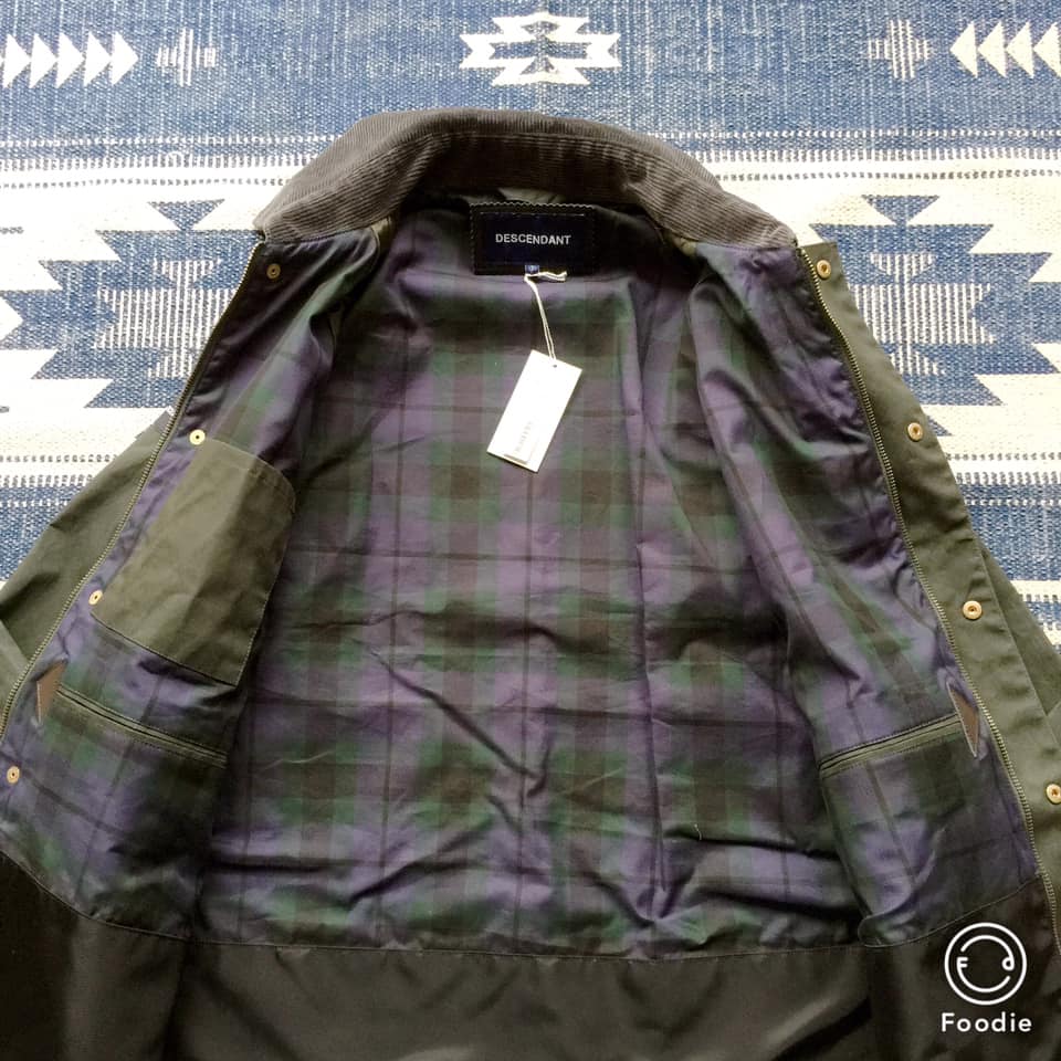 DESCENDANT GAME SOUTIEN COLLAR COAT