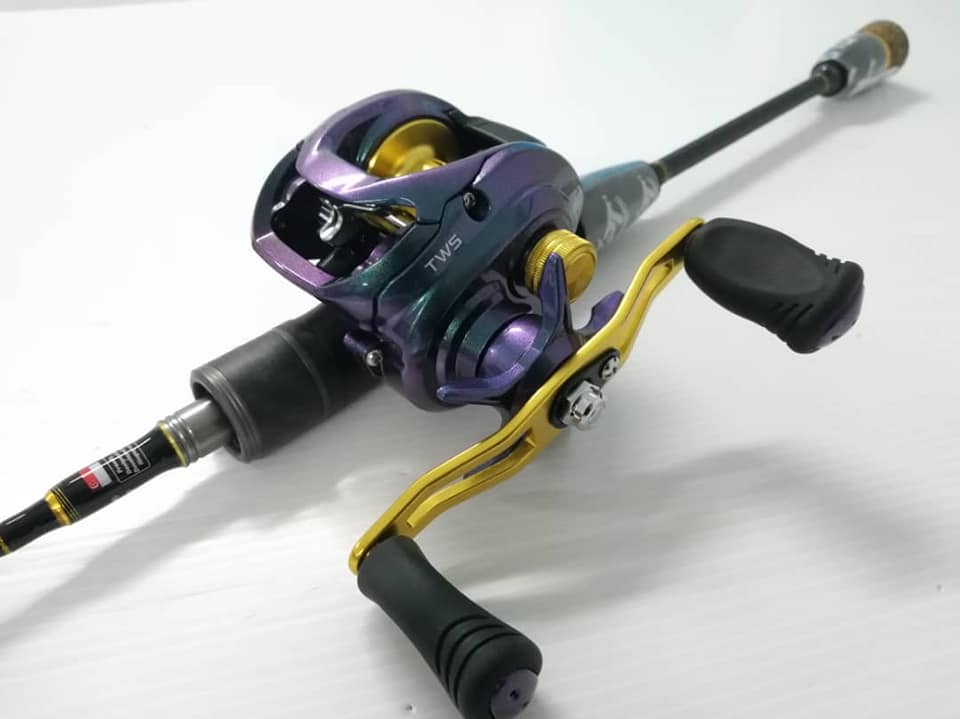 daiwa 2016 ardito bait casting reels SW TWS 300L (Lefty)  Ryoshipro with virtually zero blank twist Daiwa Ardito-Travel Casting Rod, Sections