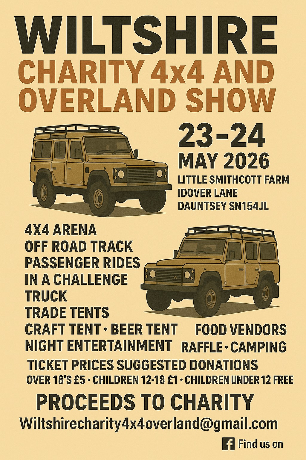 Wiltshire Charity 4x4 and Overland Show
