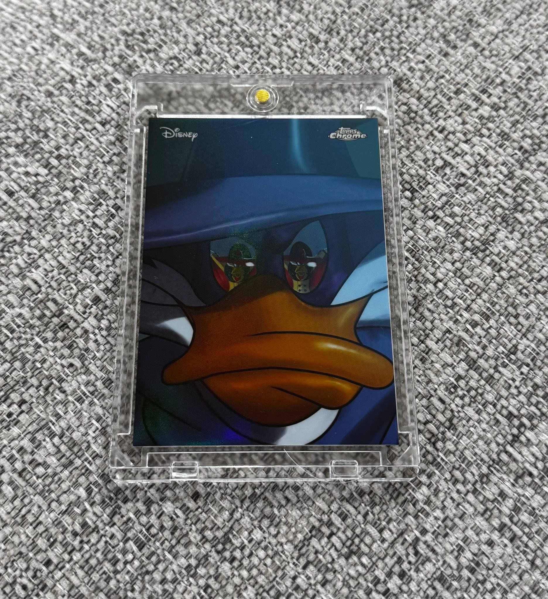 Disney Chrome cards for sale: Darkwing Duck and Negaduck
