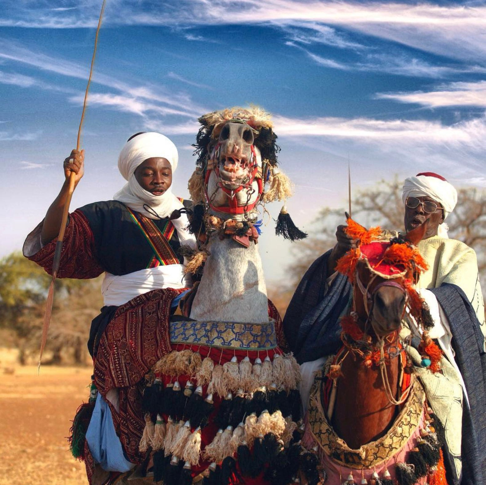 The African History Channel - Traditional Fulbe riders and their ...