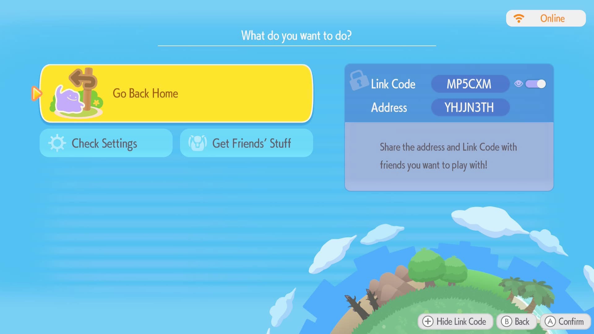 Join and build on my cloud island in Pokémon Pokopia