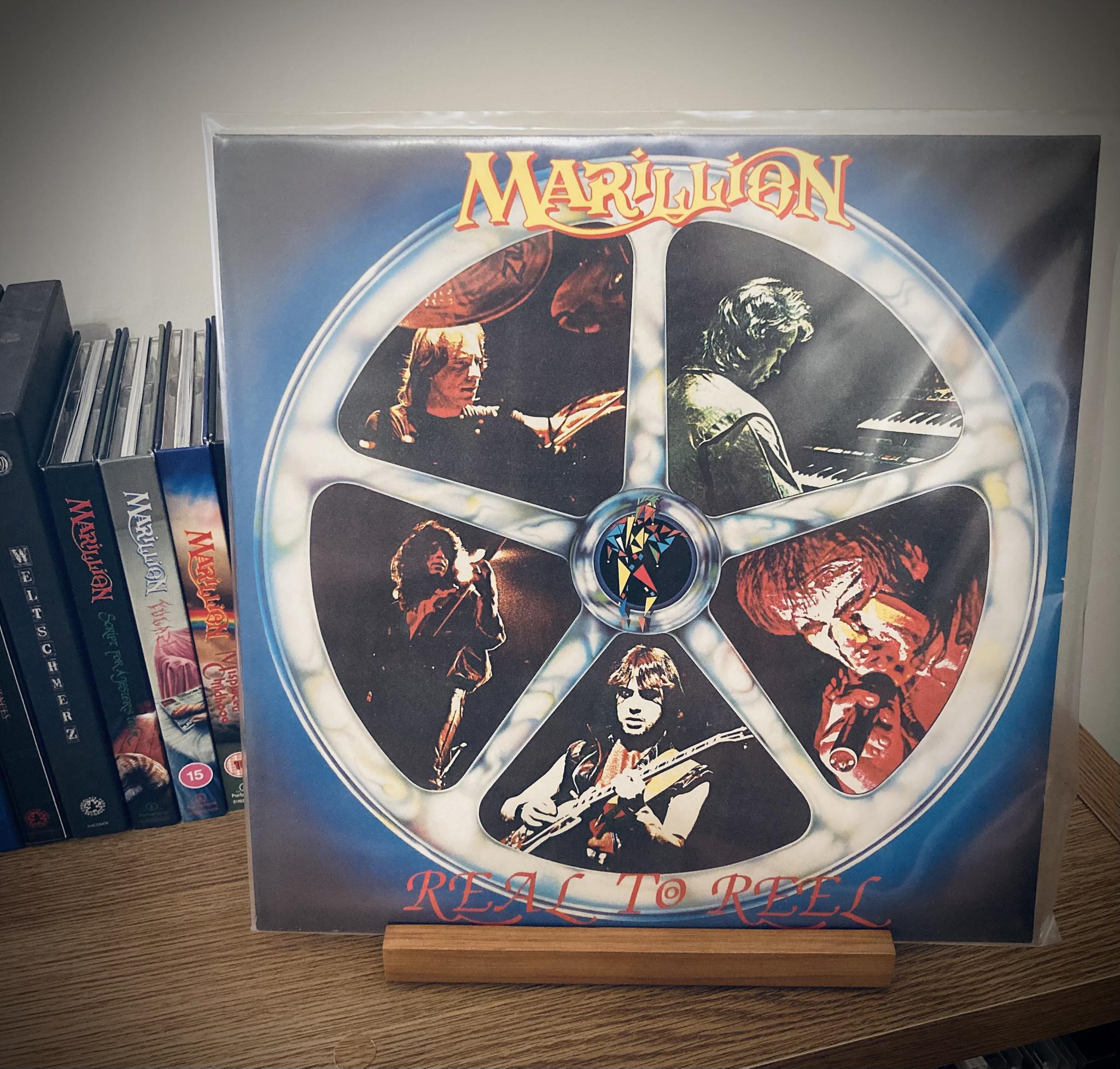 A live favourite, REAL TO REEL (1984) by Marillion. Classic Fish era…