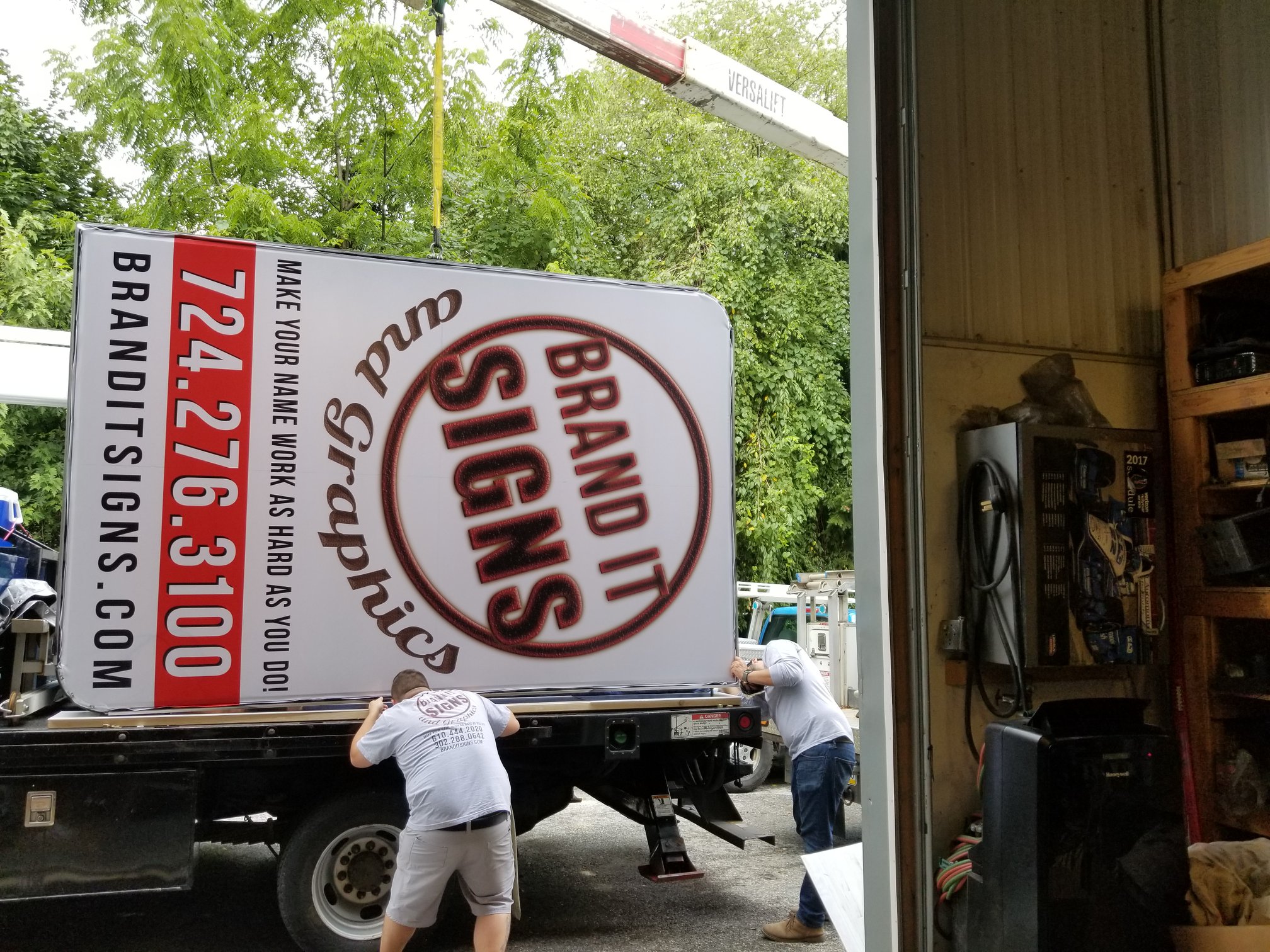 Our guys did an AMAZING job... - Brand It Signs and Awnings