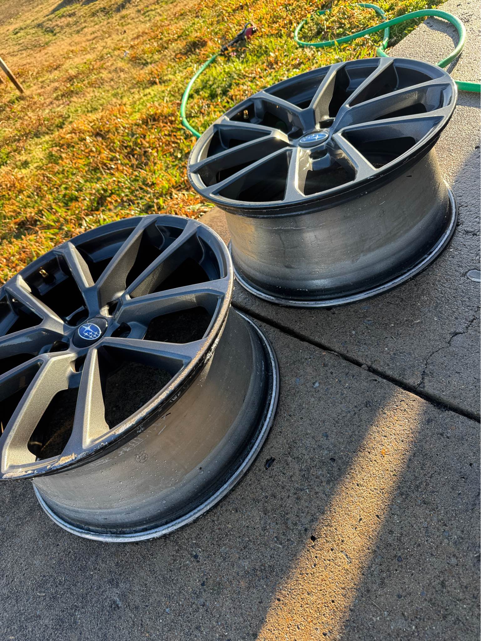 2018-2021 Subaru WRX OEM 18x8.5 10 Spoke Factory Enkei Wheel Rim ...
