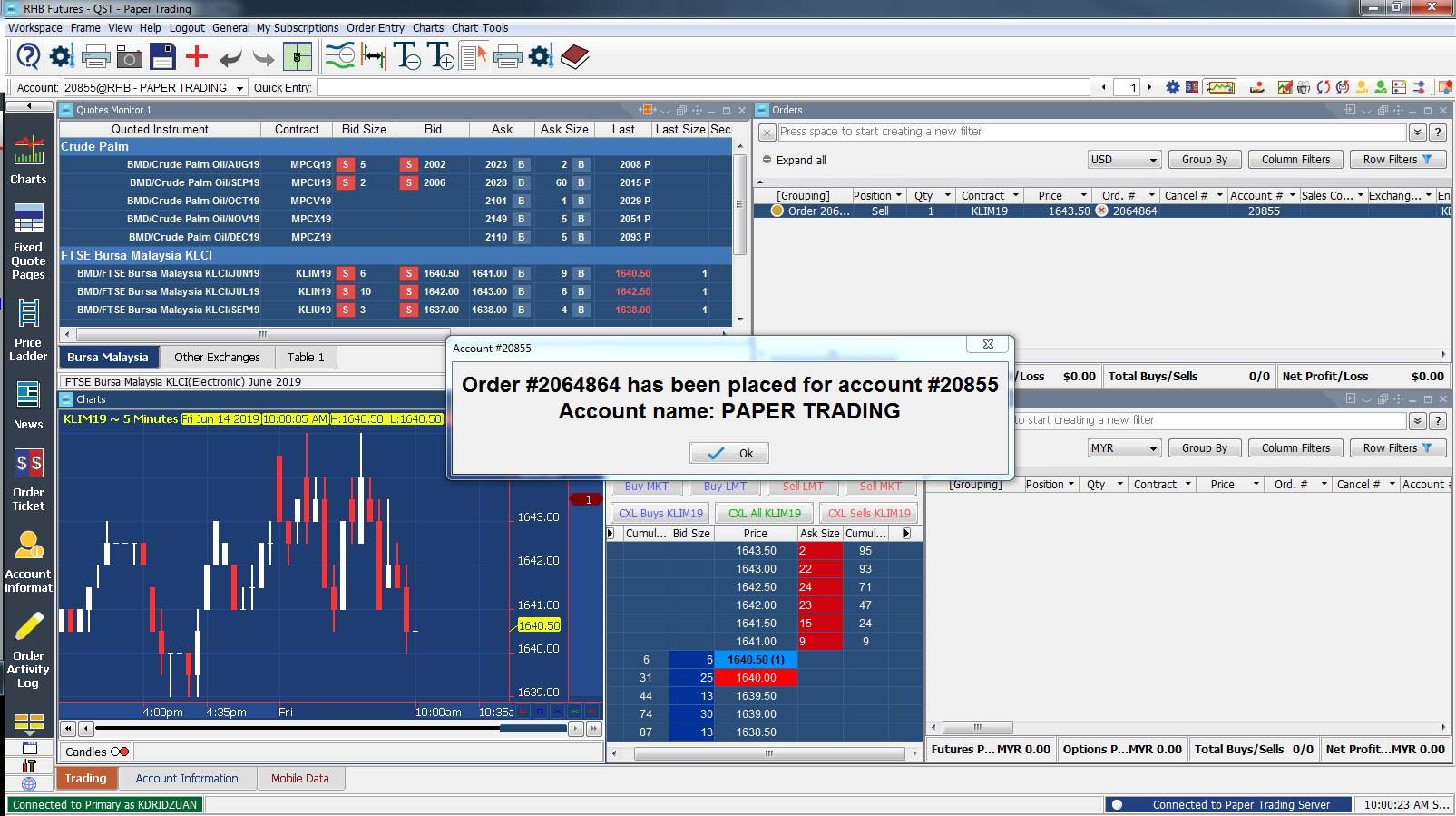 Ridzuan Ibrahim Ri Analytics Qst Trading Platform By Rhb Futures Ini Adalah Contoh Platform Baru Iaitu Qst Selepas Ayers Gts Dan Cqg Di Rhbib Untuk Dagangan Futures