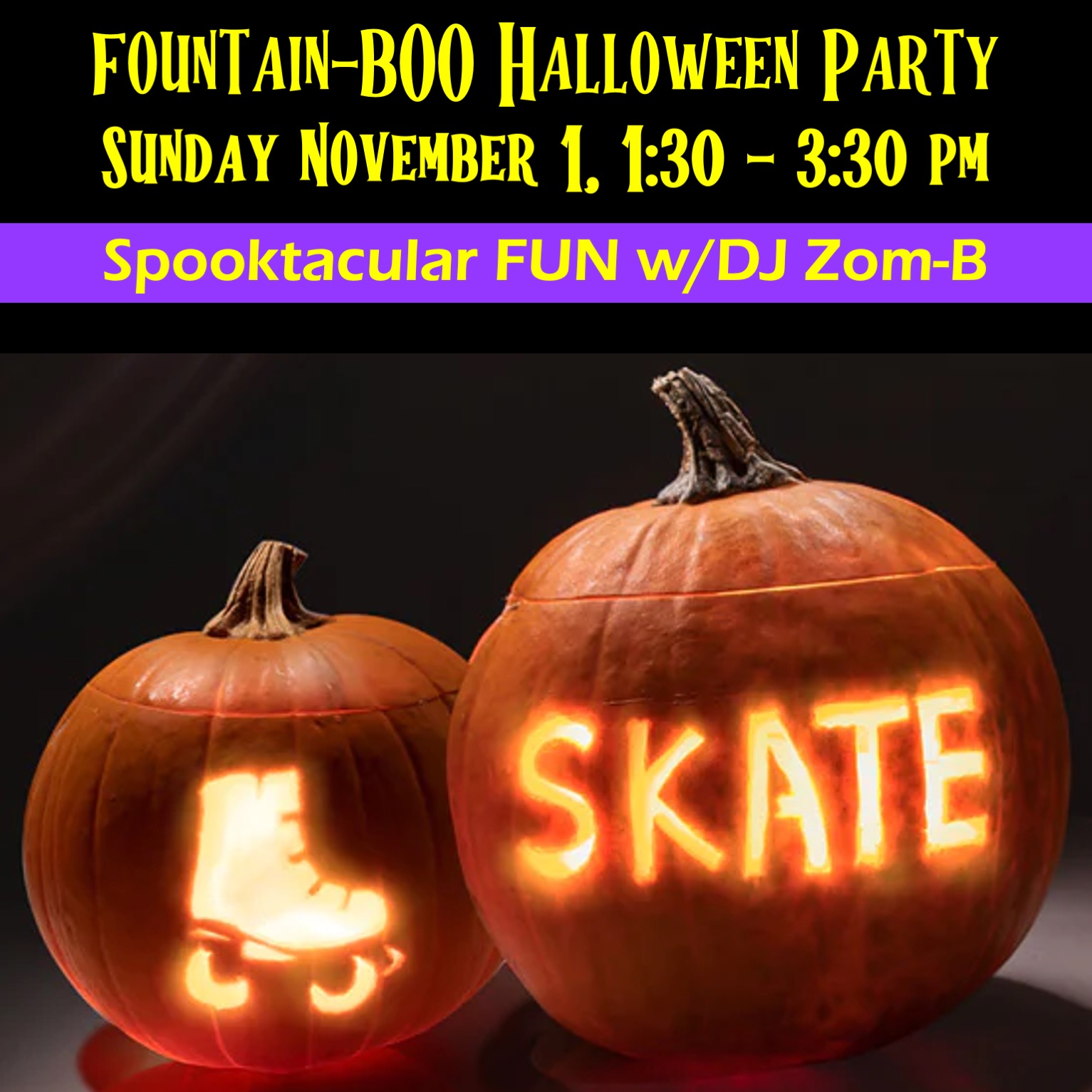 Fountain-BOO Halloween Party