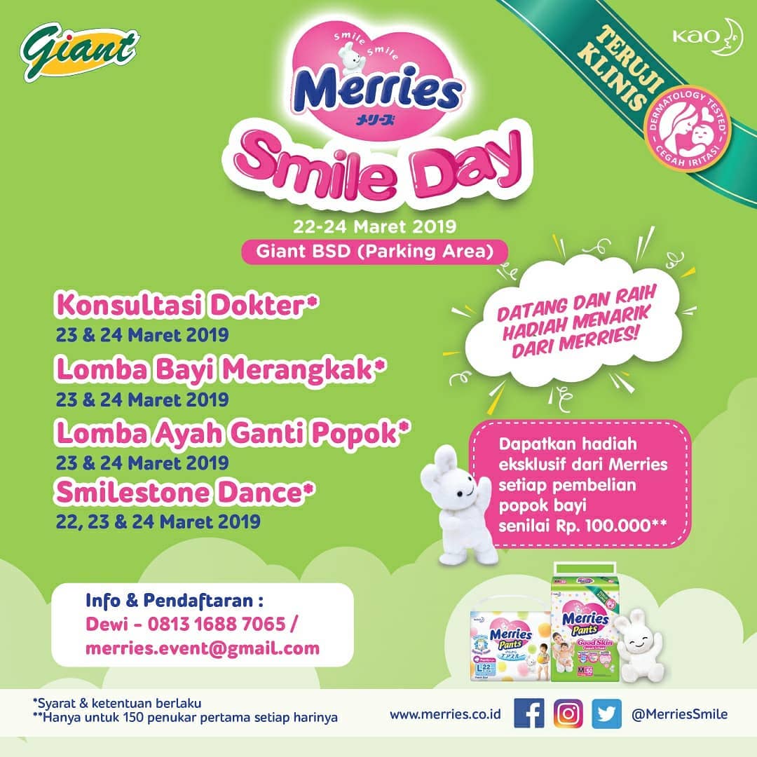Merries Smile - Moms, yuk daftar beragam lomba dalam...