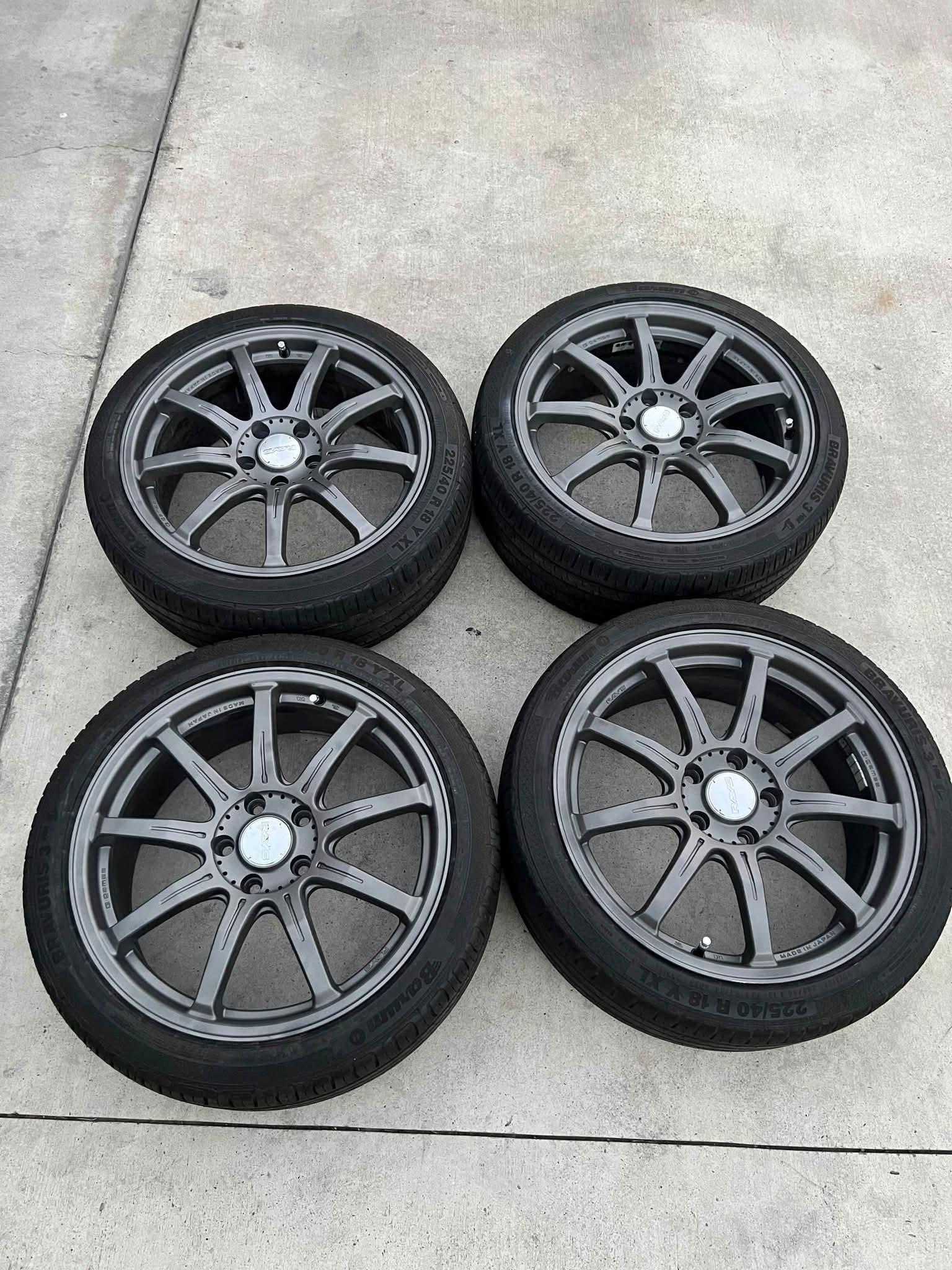 Rays G-GAMES 77SOG 18-inch OBO - Car Wheels, Tires & Parts 