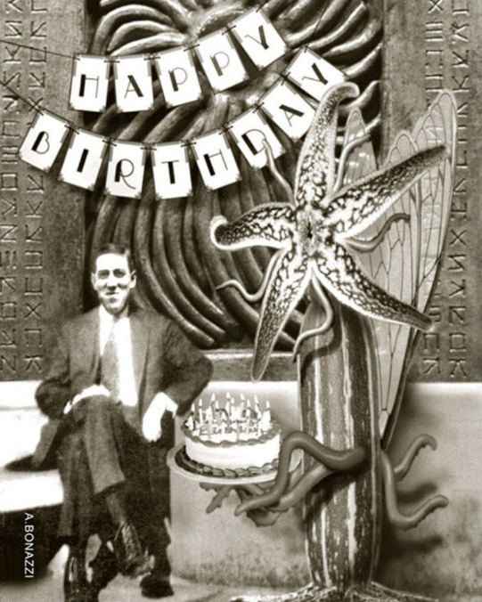 The Book Ritual - Happy Birthday to H.P. Lovecraft who was...