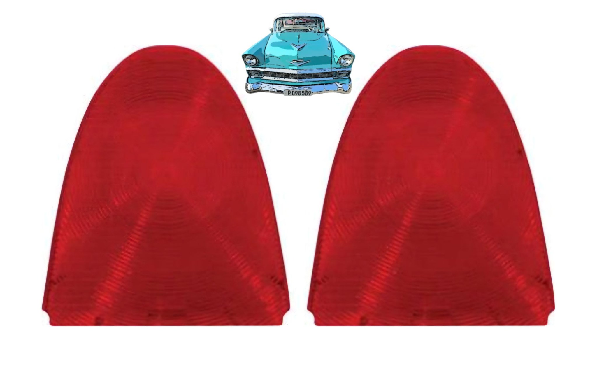 Kit Montaje Luces Traseras Chevy 1955 | East Coast Chevy 20-146