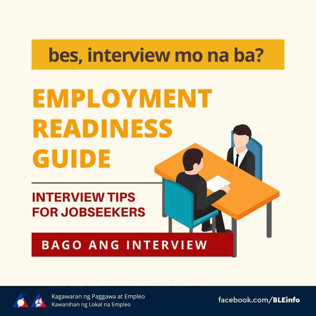 INTERVI... - Lipa City PESO - Public Employment Service Office