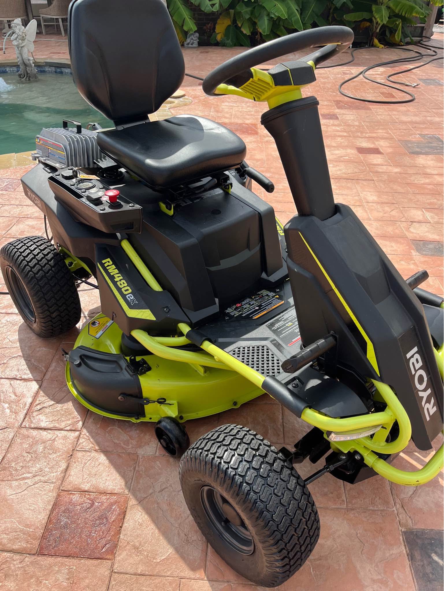Good Ryobi RM480 lawnmower, 38