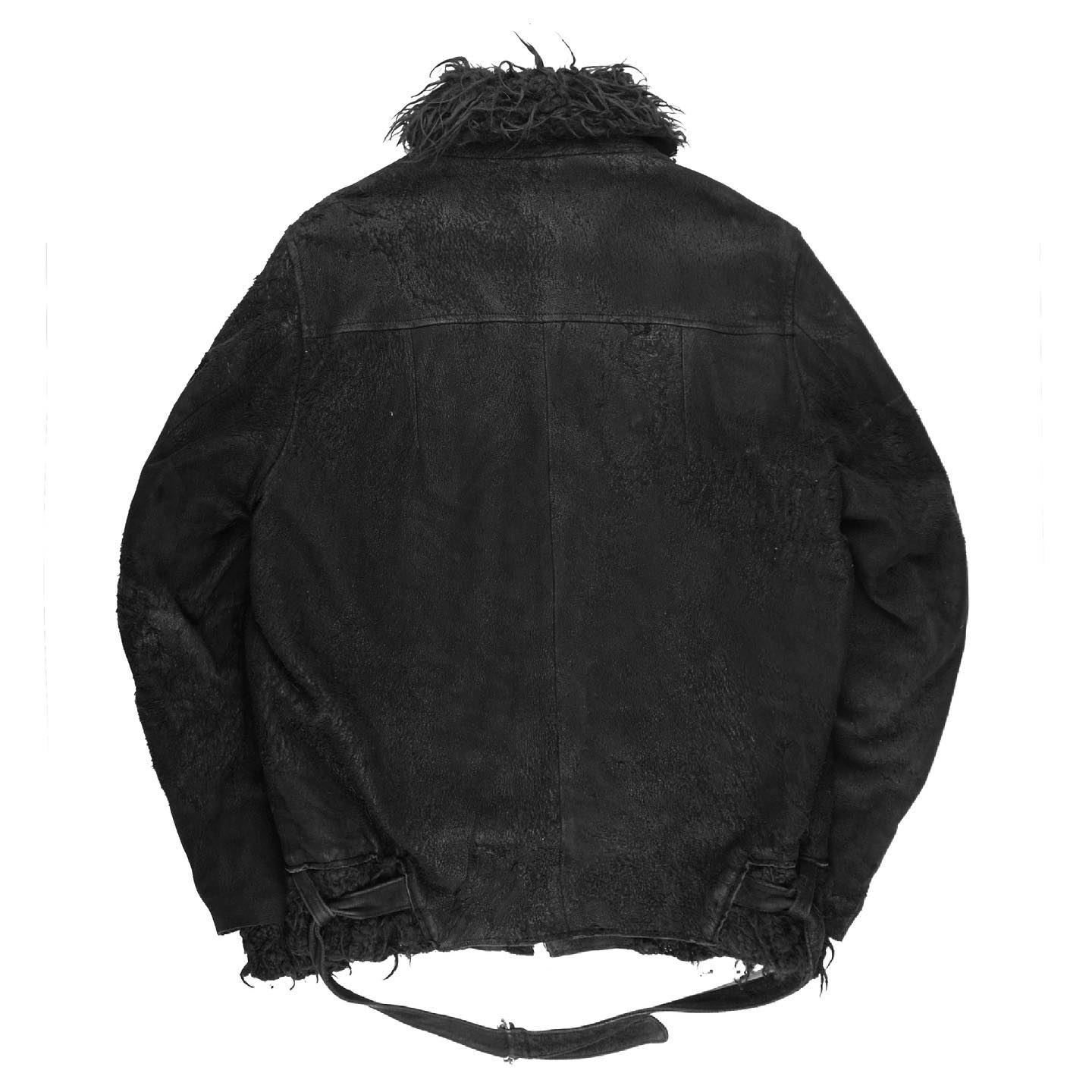 Undercover AW04 Blistered Lambskin Distressed Military Jacket The 
