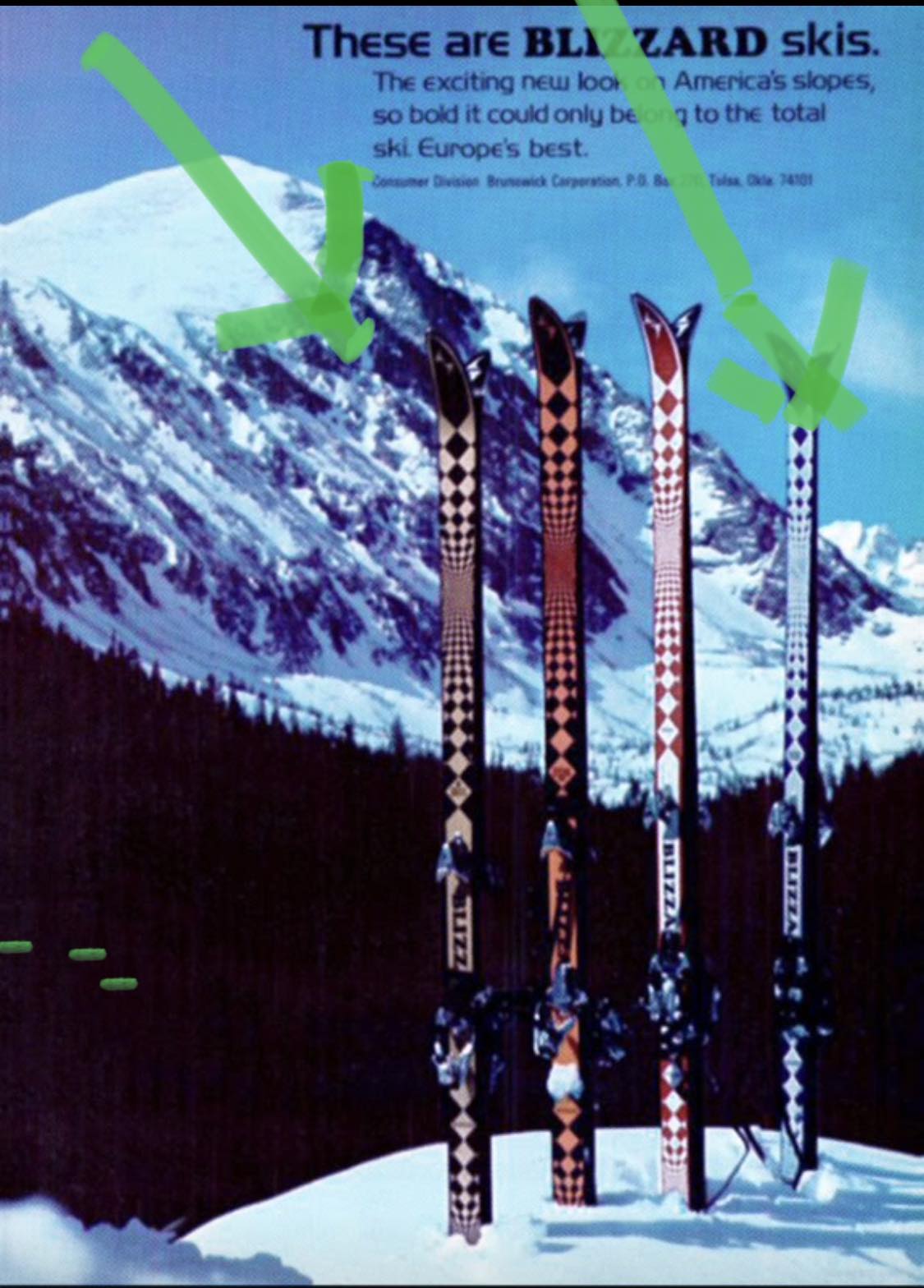 サム I'm looking for these Blizzard Total Skis in the picture and maybe