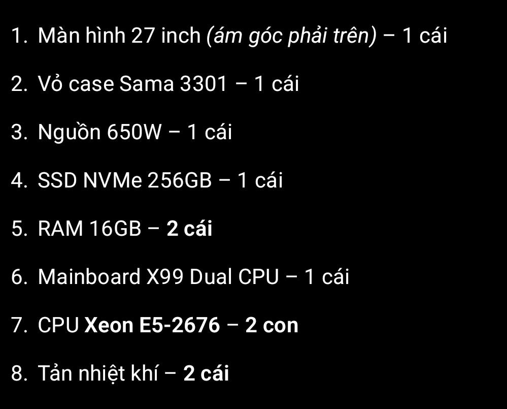 VGA Siêu Rẻ VN - Chợ PC & Gaming Gear | Em bán pc 6tr không vga, ram ...