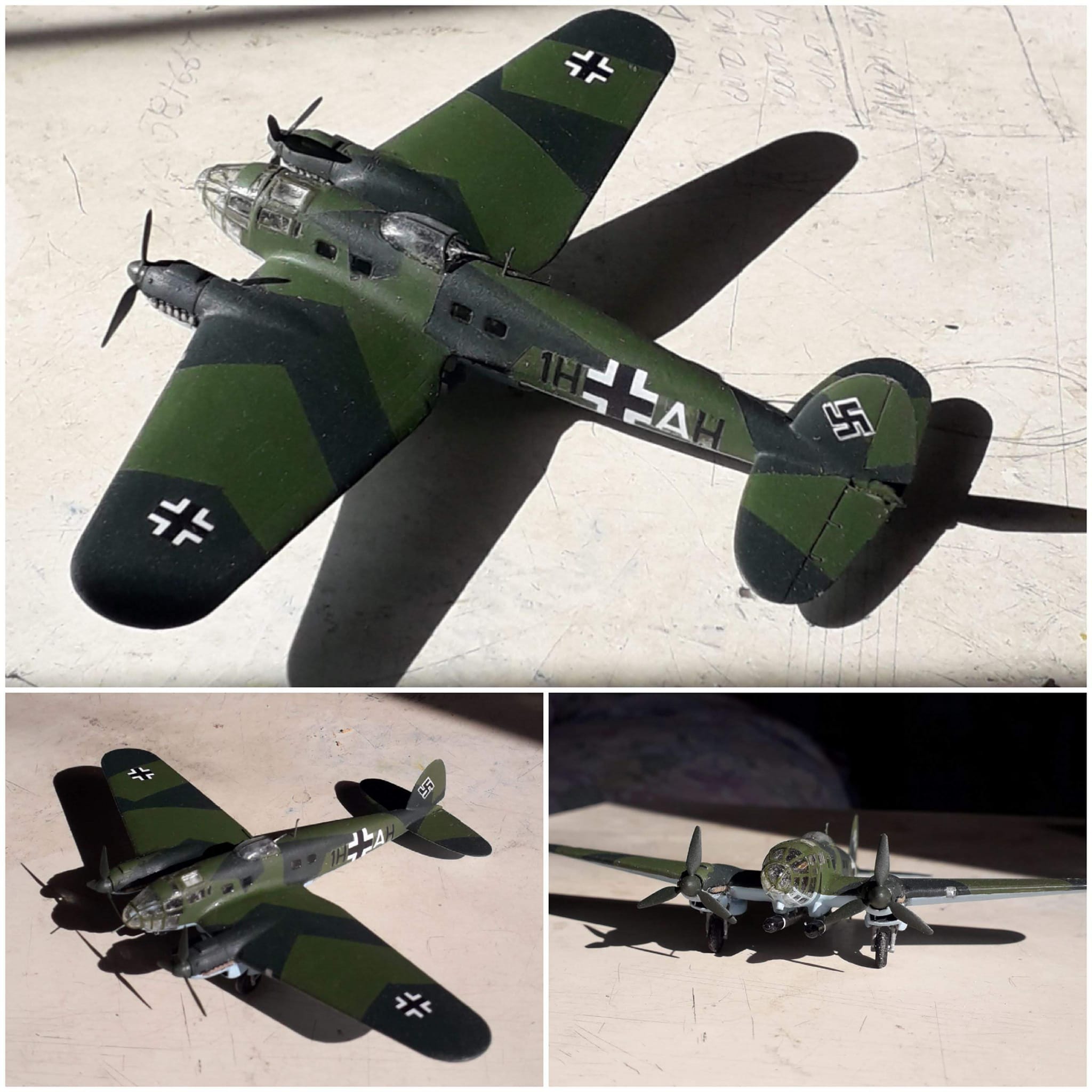Building Roden's 1/72nd Heinkel He111c kit