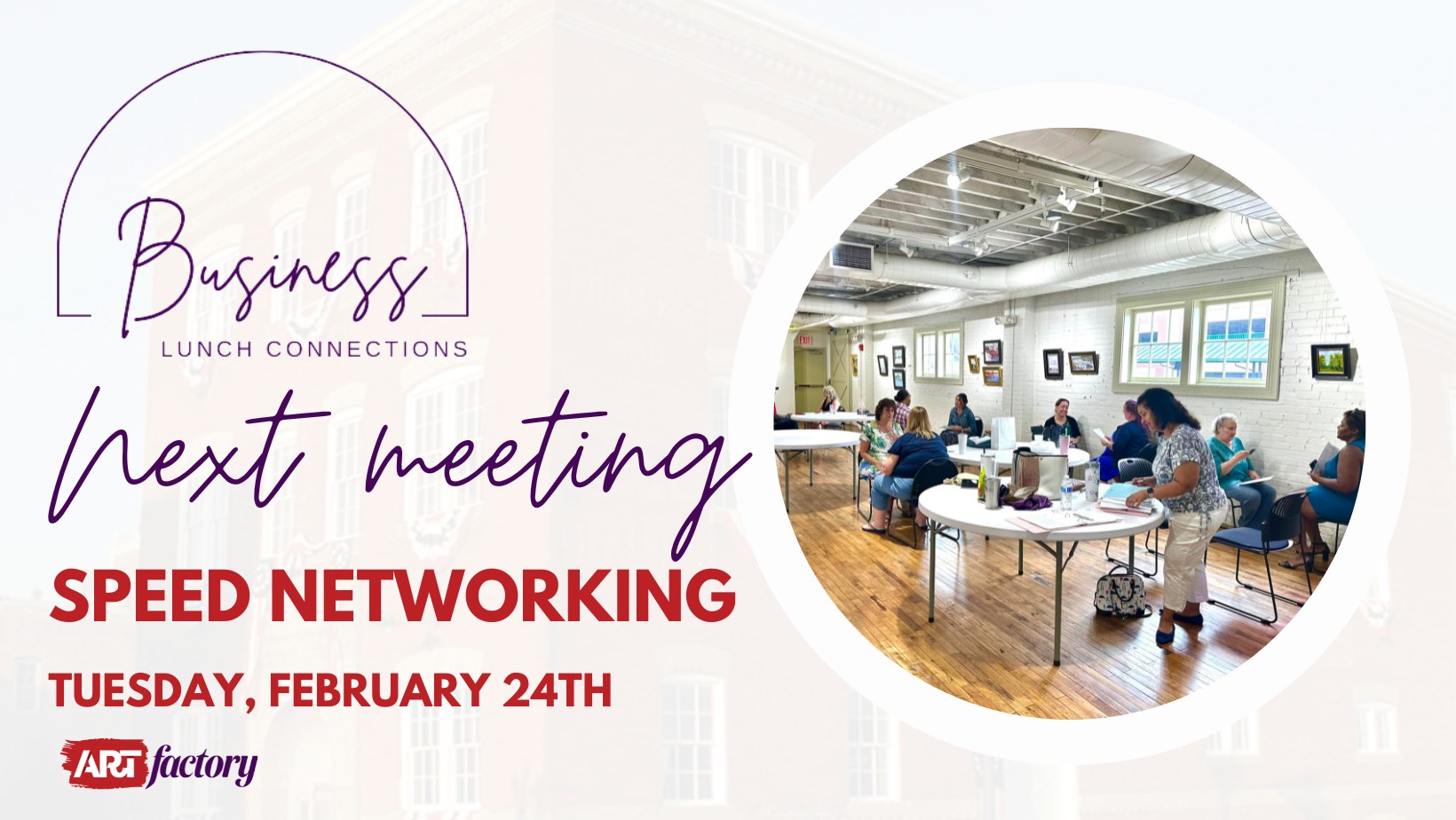 Speed Networking - Business Lunch Connections Meeting