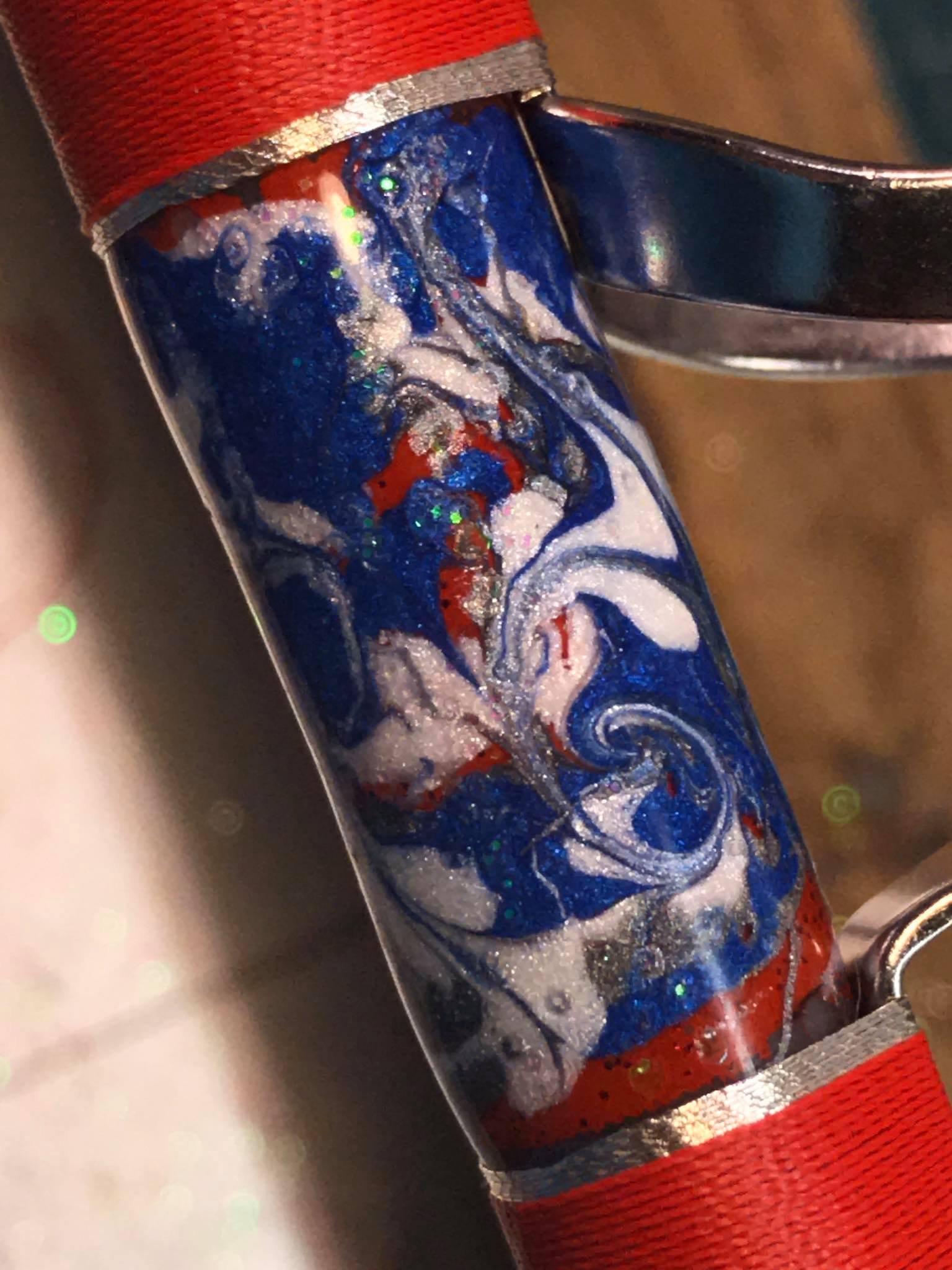 Chicago Cubs inspired color scheme... - Landicho Custom Rods | Facebook