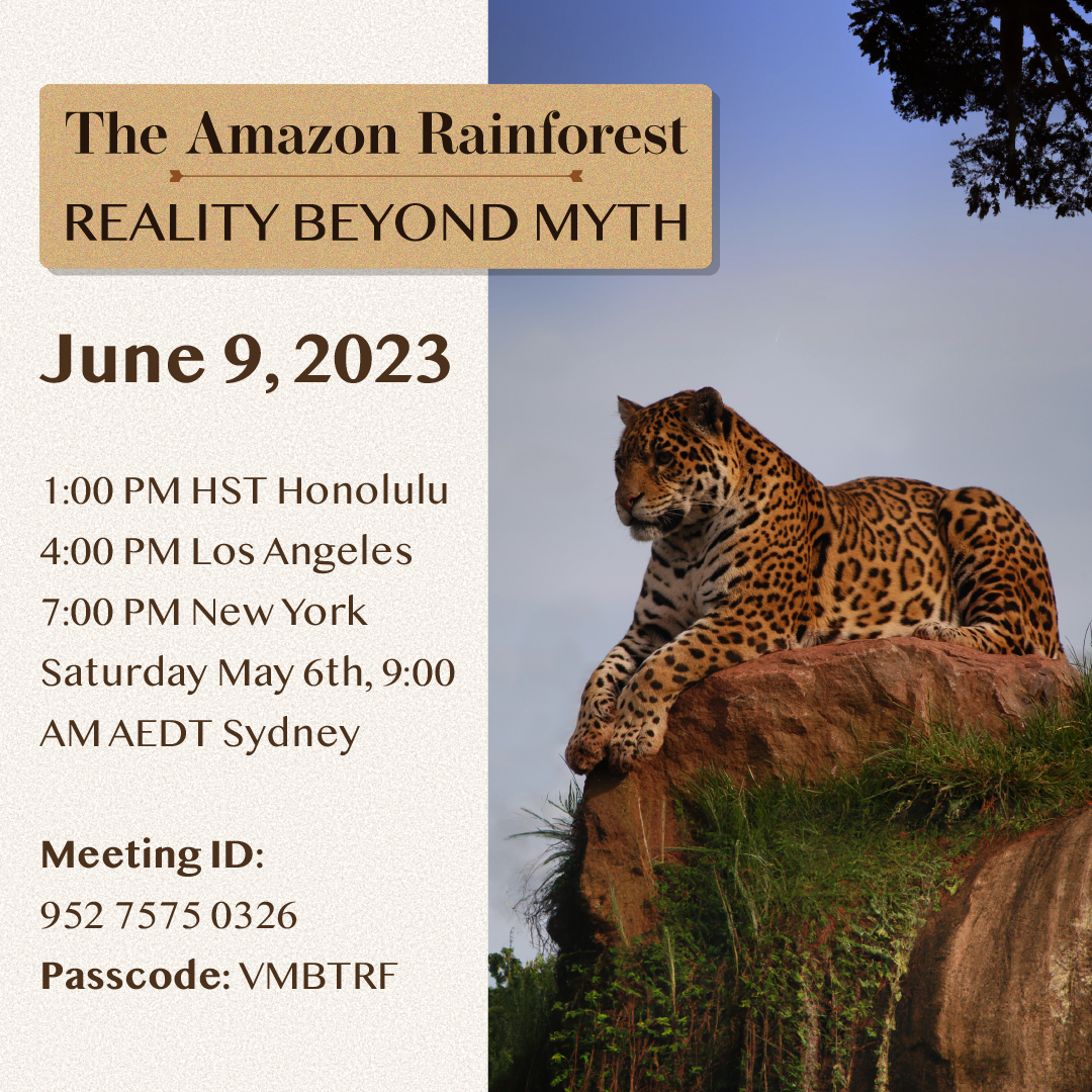Museum Bible Tours - The Amazon Rainforest: Reality Beyond Myth 🗓 June ...