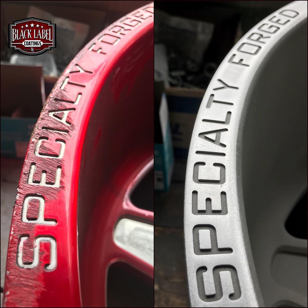 Knocked out some curb rash repair... - Black Label Coatings | Facebook