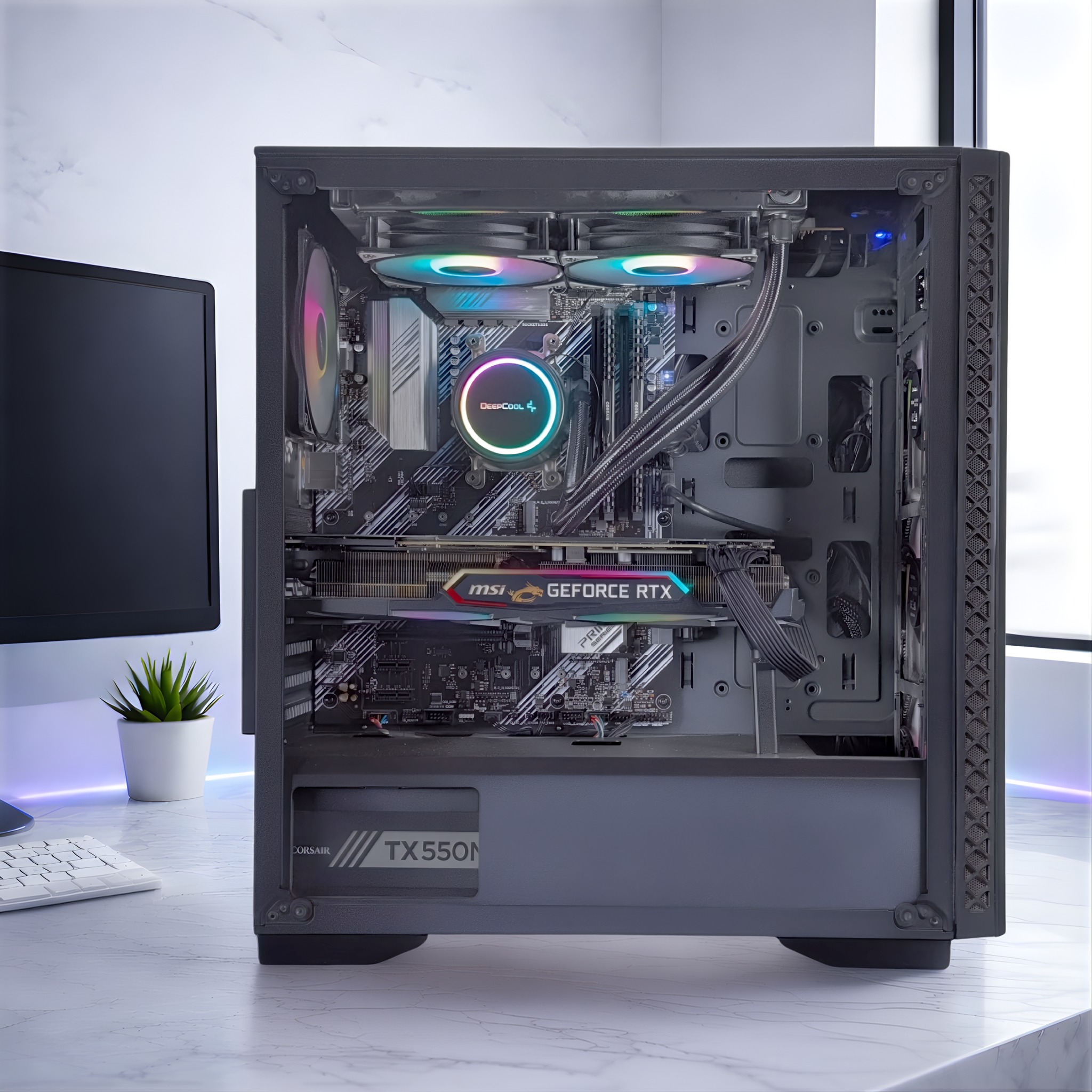 🔥PC Gaming RTX 2080 Super, R7 5700X, 16GB DDR4, 2TB HDD - Computer ...