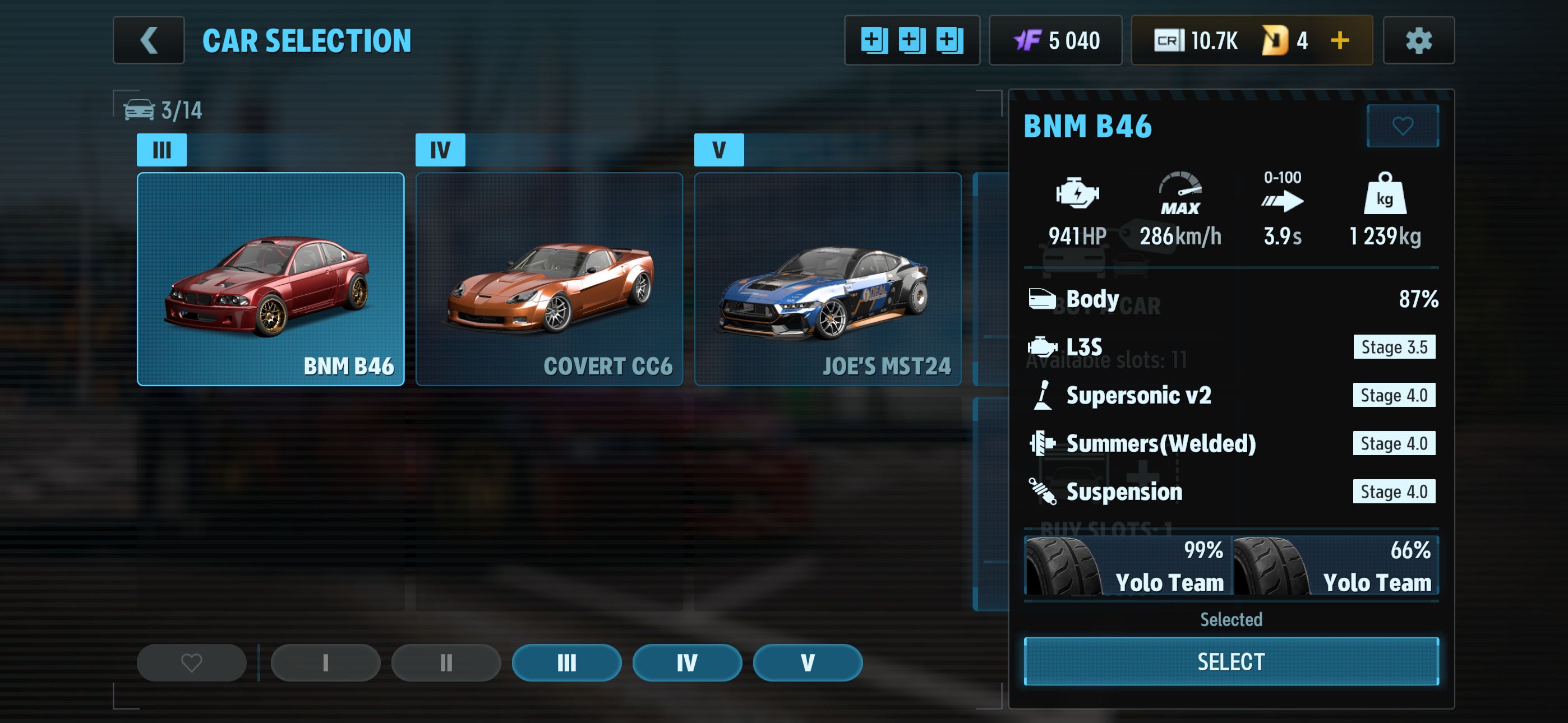 CarX Drifing Racing 3 (DR3) | Anyone that have a competition tune for ...