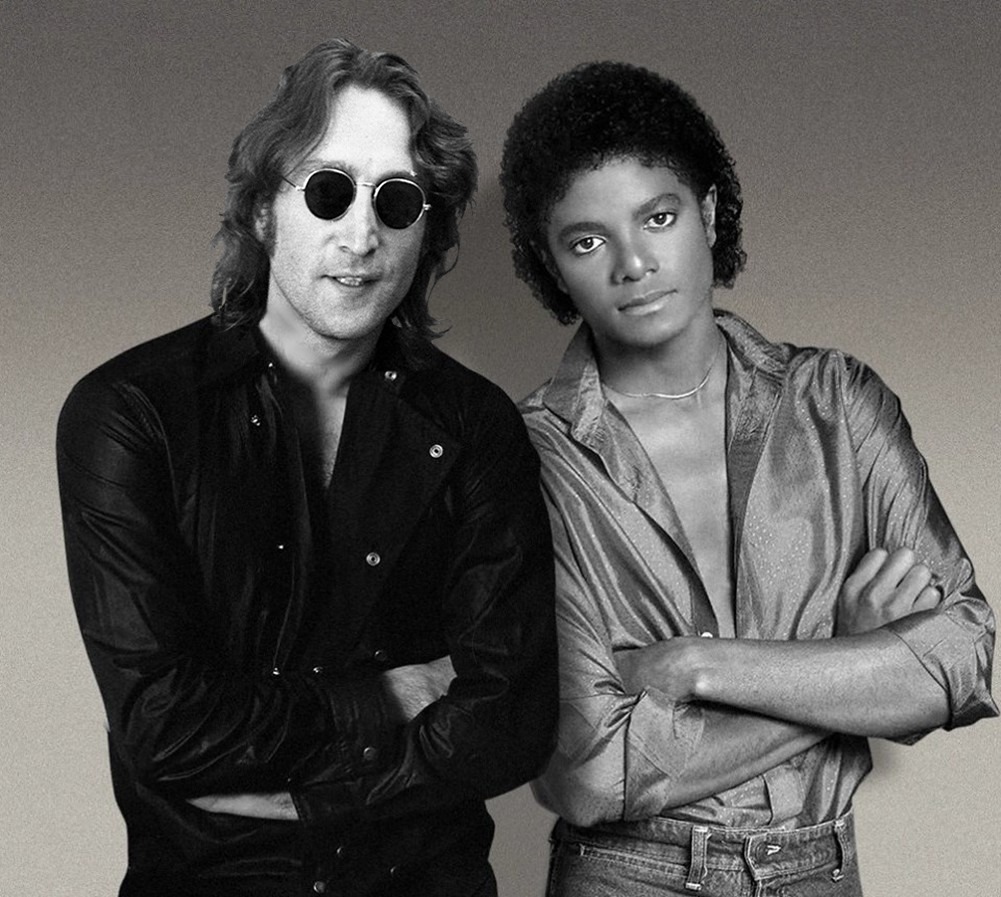 メ*8様 Michael Jackson John Lennon Dual Re John Lennon & Michael Jackson