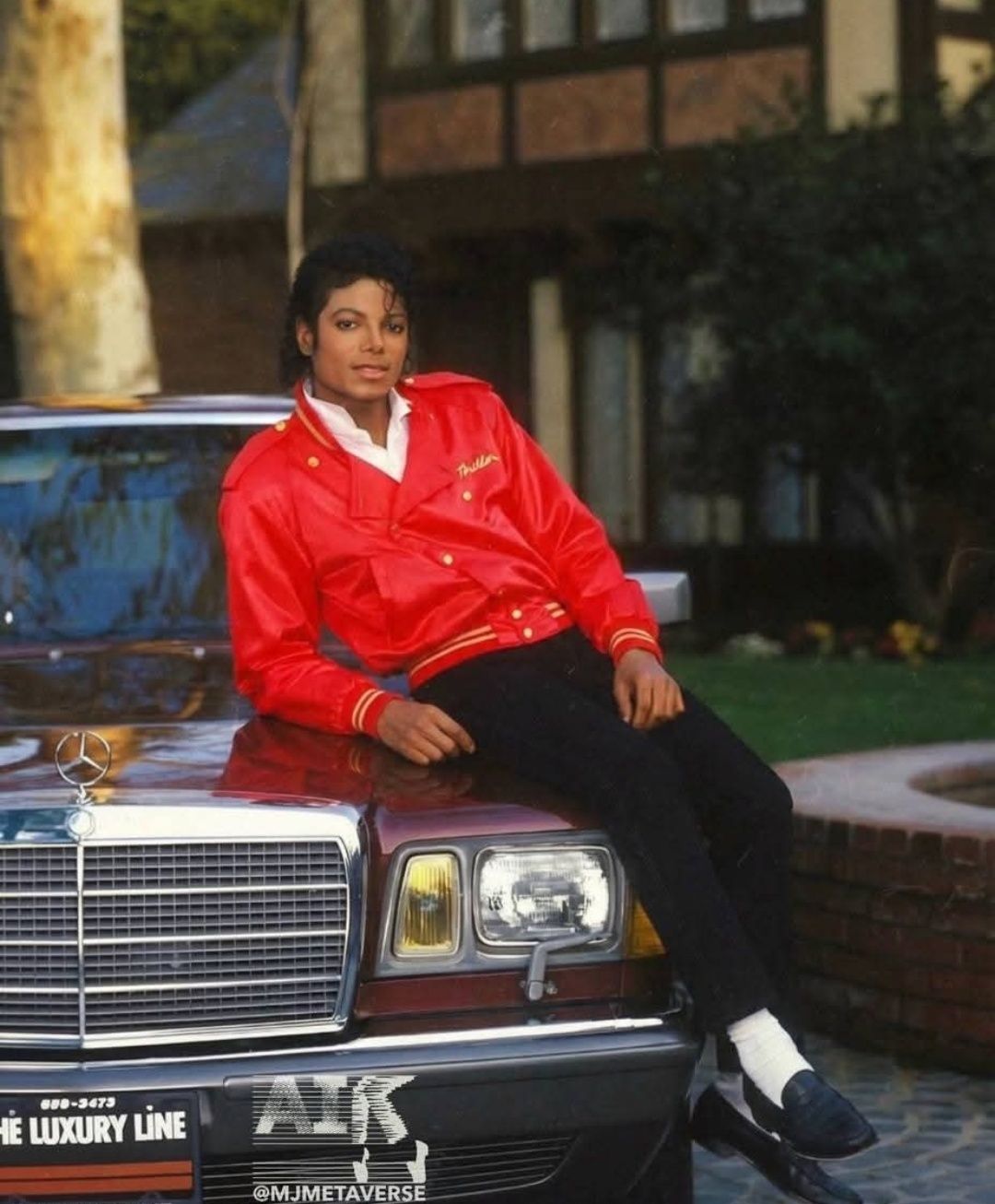 joe 様　確認画像 A depiction of Michael & Joe in 1985.