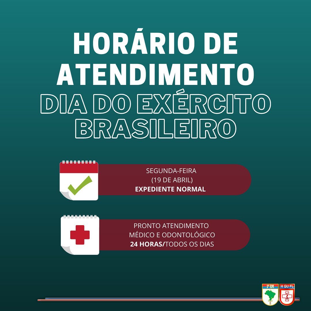 ⚠️ Fique atento... - Hospital de Guarnição de Florianópolis