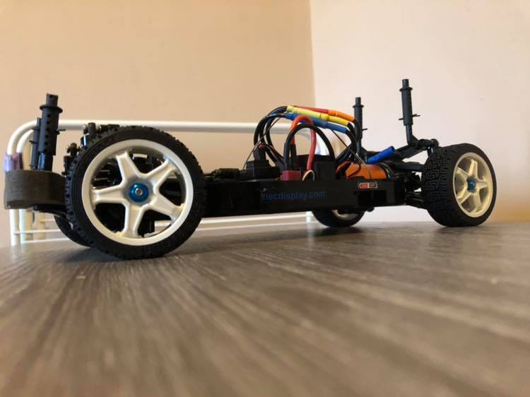 Customized TL01 RC build with cheap shell modifications