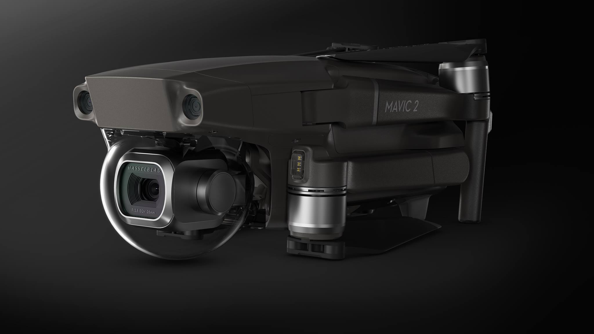 The new Mavic 2 Pro camera was co-engineered with Hasselblad. With