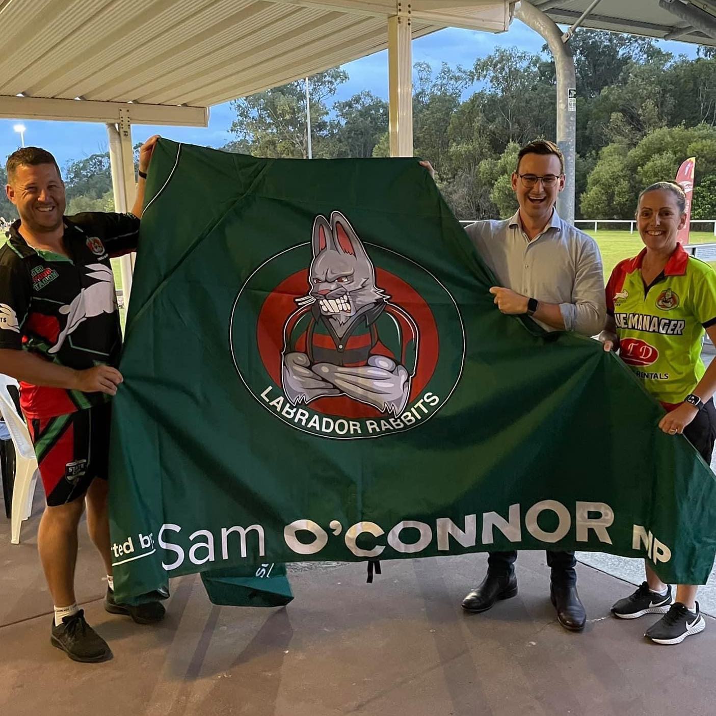 Labrador Oztag - A big THANK YOU to @samoconnormp for...