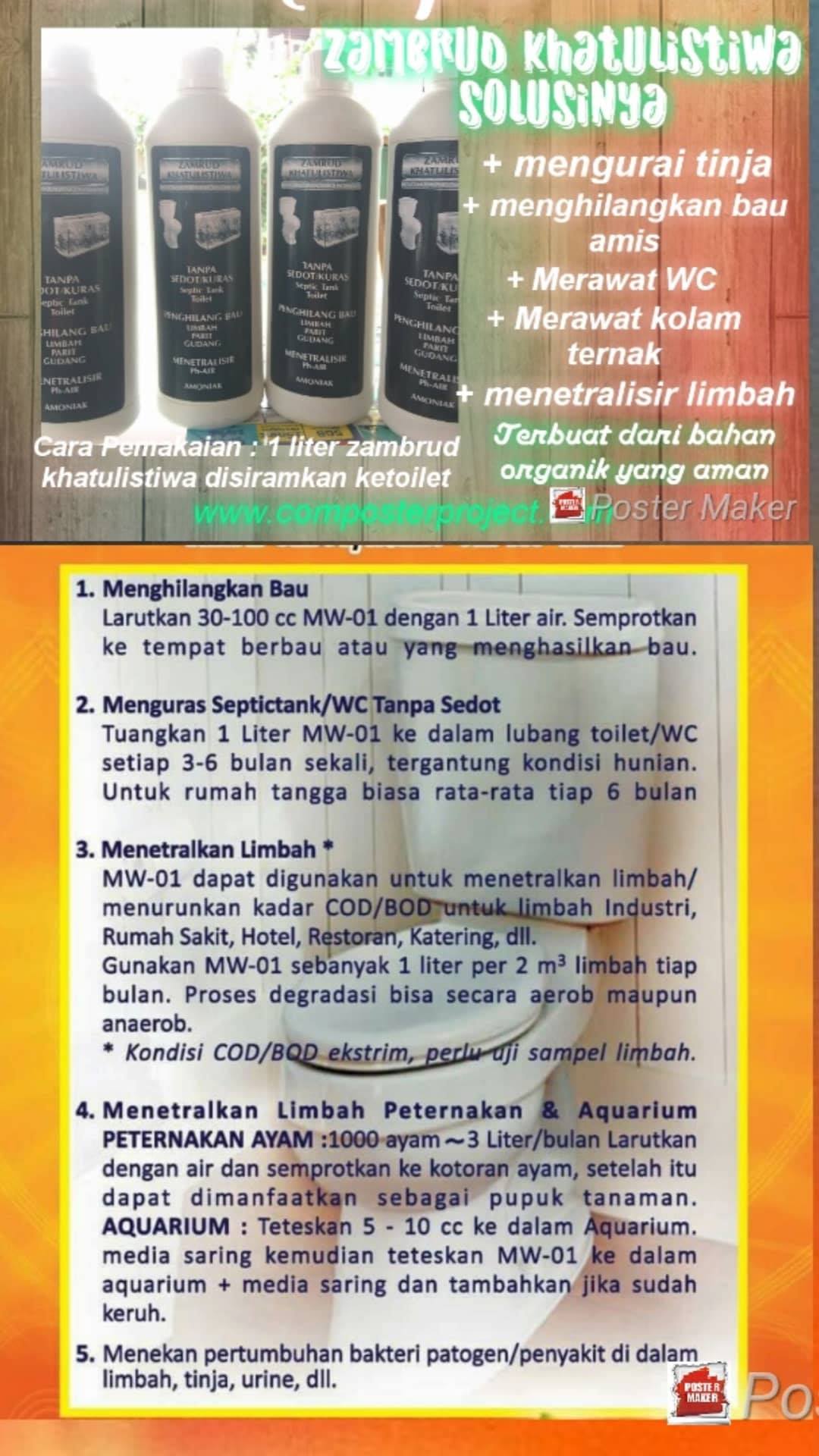 Komposter - Penanganan WC dan Penanganan Limbah Rumah...