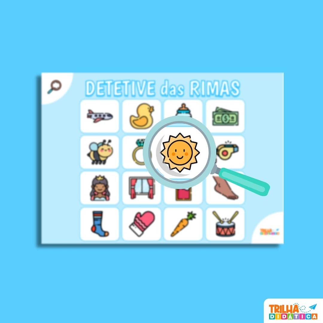 Trilha Didática - O KIT RIMAS é composto por: três jogos...