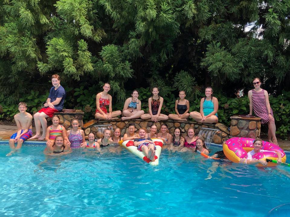 The kick-off Pool Party... - Due West Student Worship Choir | Facebook