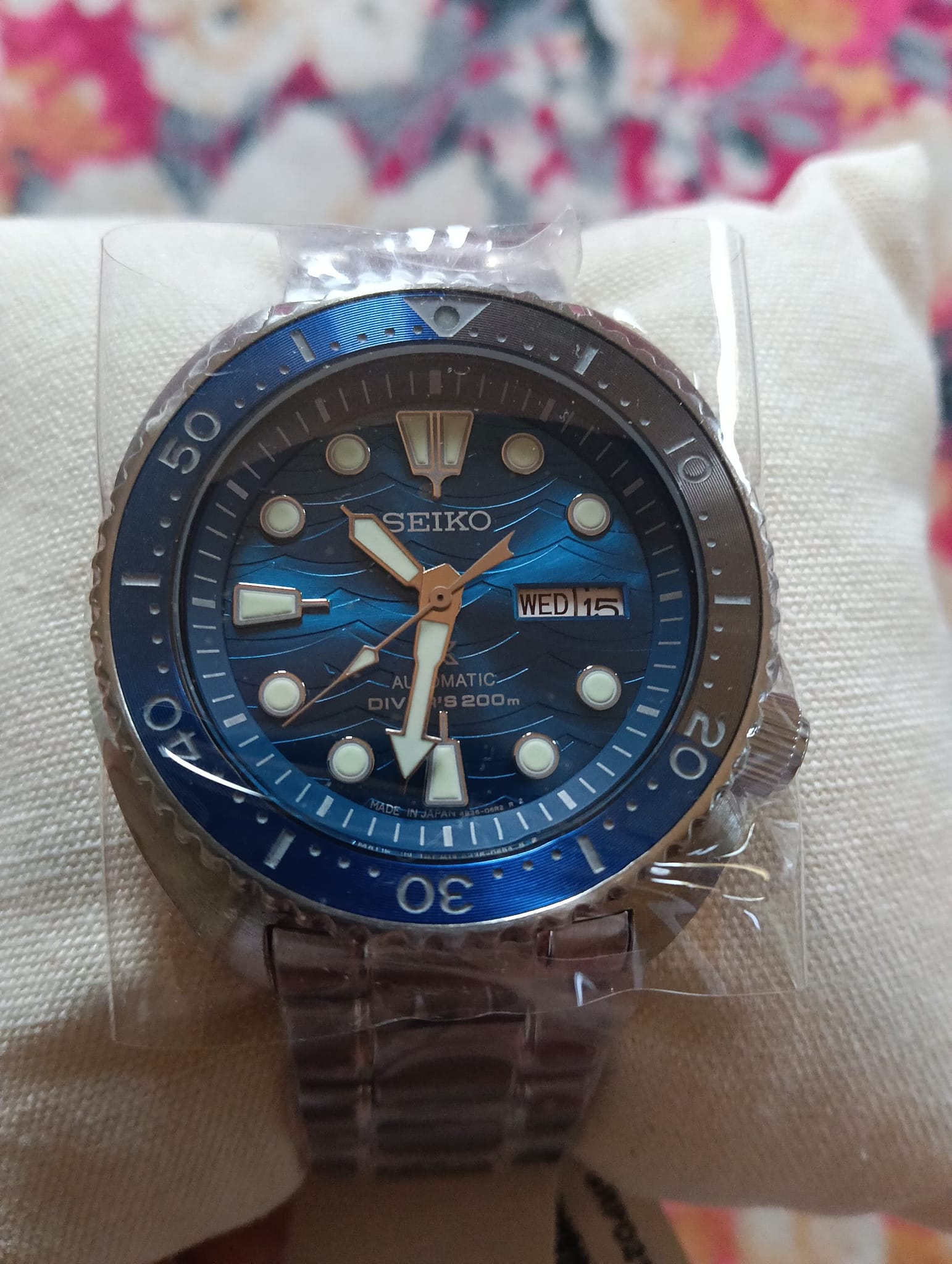 For Sale Seiko Prospex Turtle Save The Ocean Automatic Special 