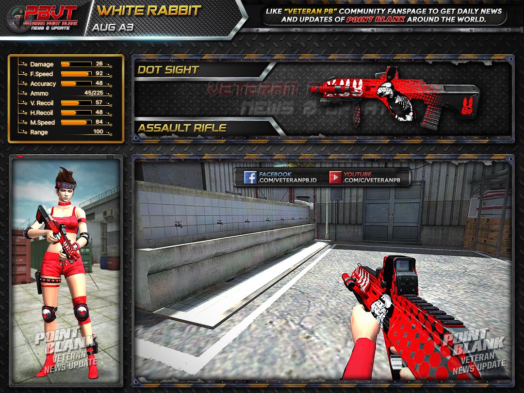 Veteran PB - [AUG A3 WHITE RABBIT] [Description] White Rabbit is a ...