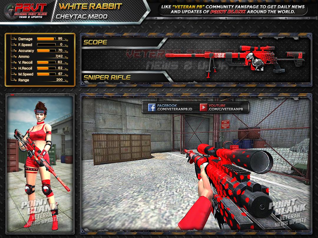 Veteran PB - [CHEYTAC M200 WHITE RABBIT] [Description] White Rabbit is ...