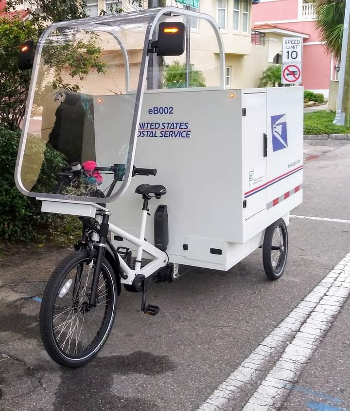 Adult tricycle riders | USPS E-trike here in St | Facebook