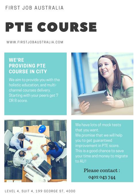 First Job Australia | Brisbane City QLD