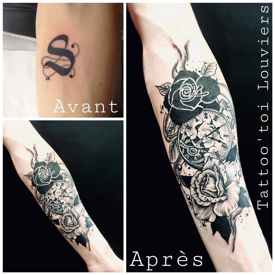 Recouvrement Tatouage Avant Bras Femme