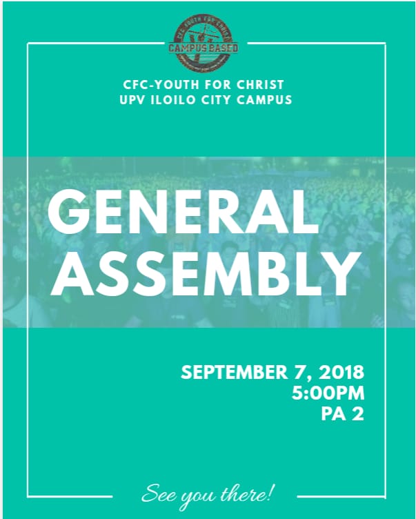 Youth For Christ UPV | Iloilo City