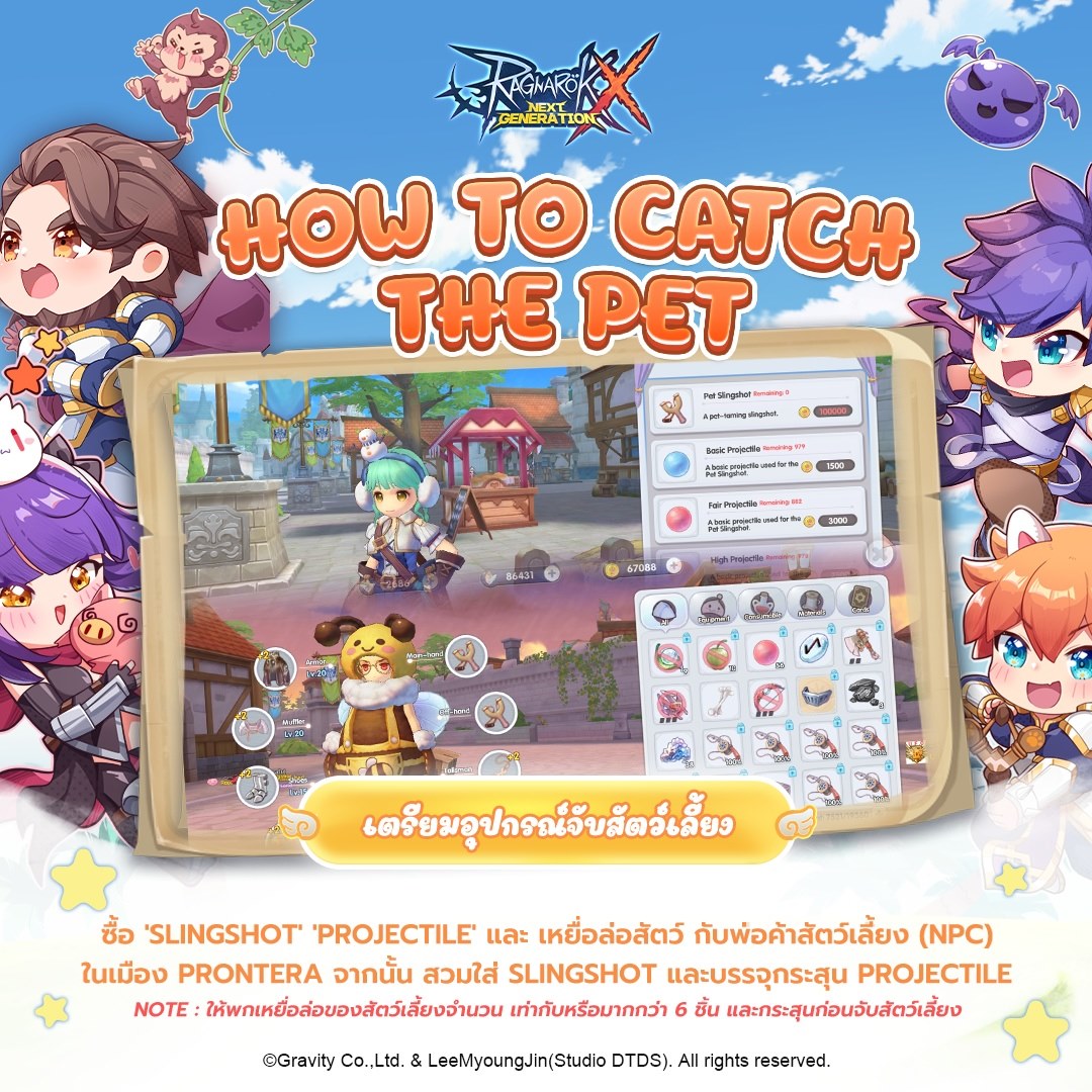 Together We #ROX | Pet Guide... - Ragnarok X: Next Generation | Facebook