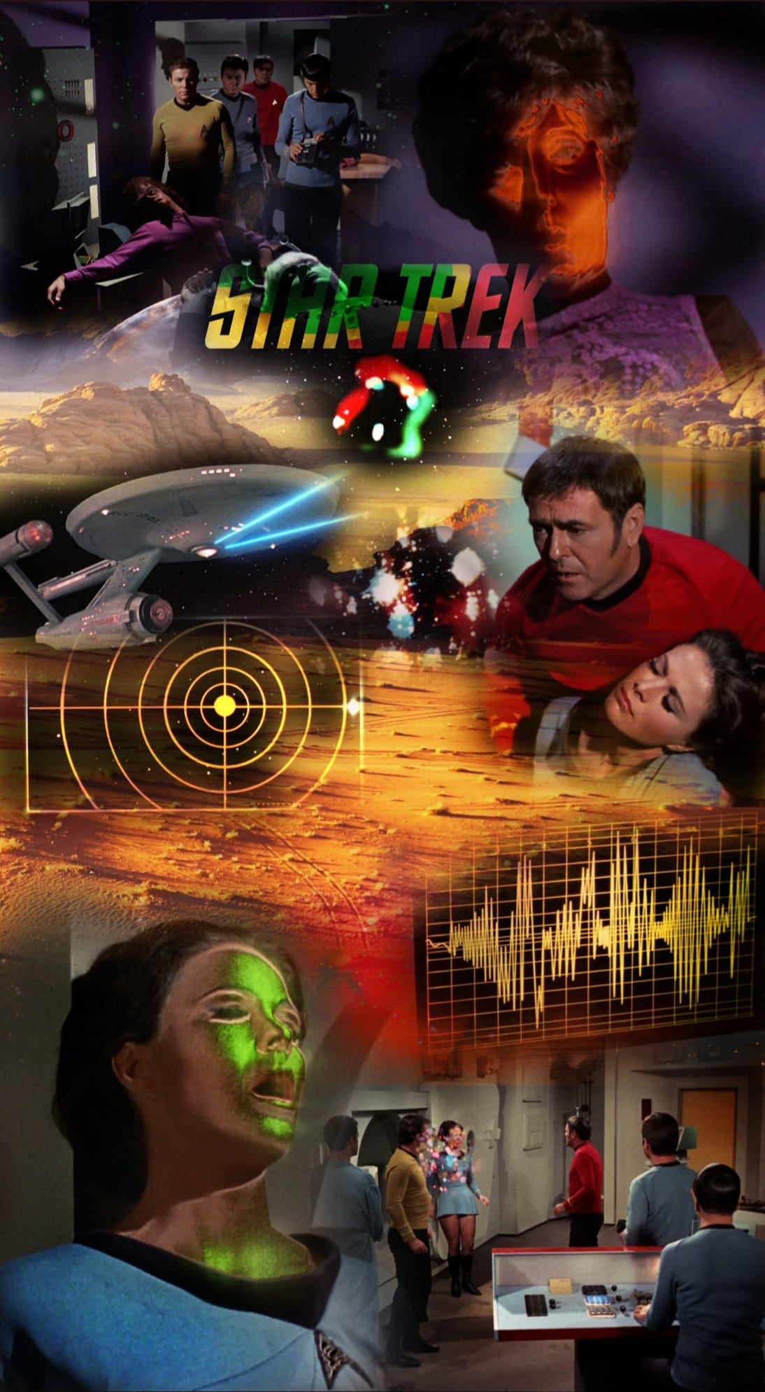 Original and Remastered Special effects ST TOS Lights of Zetar