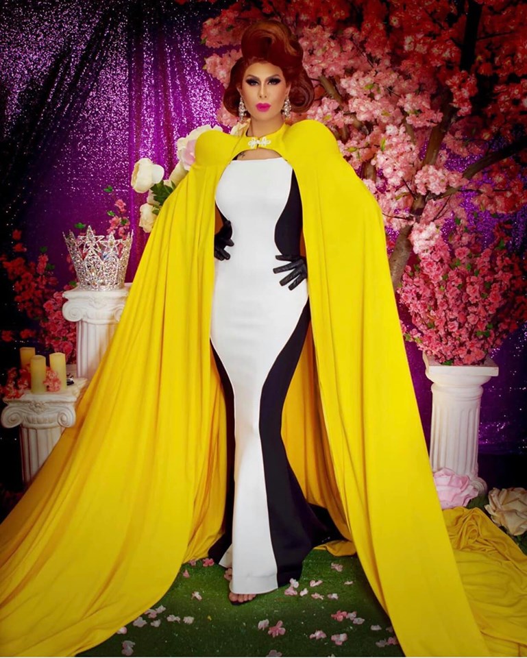 trinity the tuck purple dress Concept: A better promo outfit/photo for Trinity : r/rupaulsdragrace