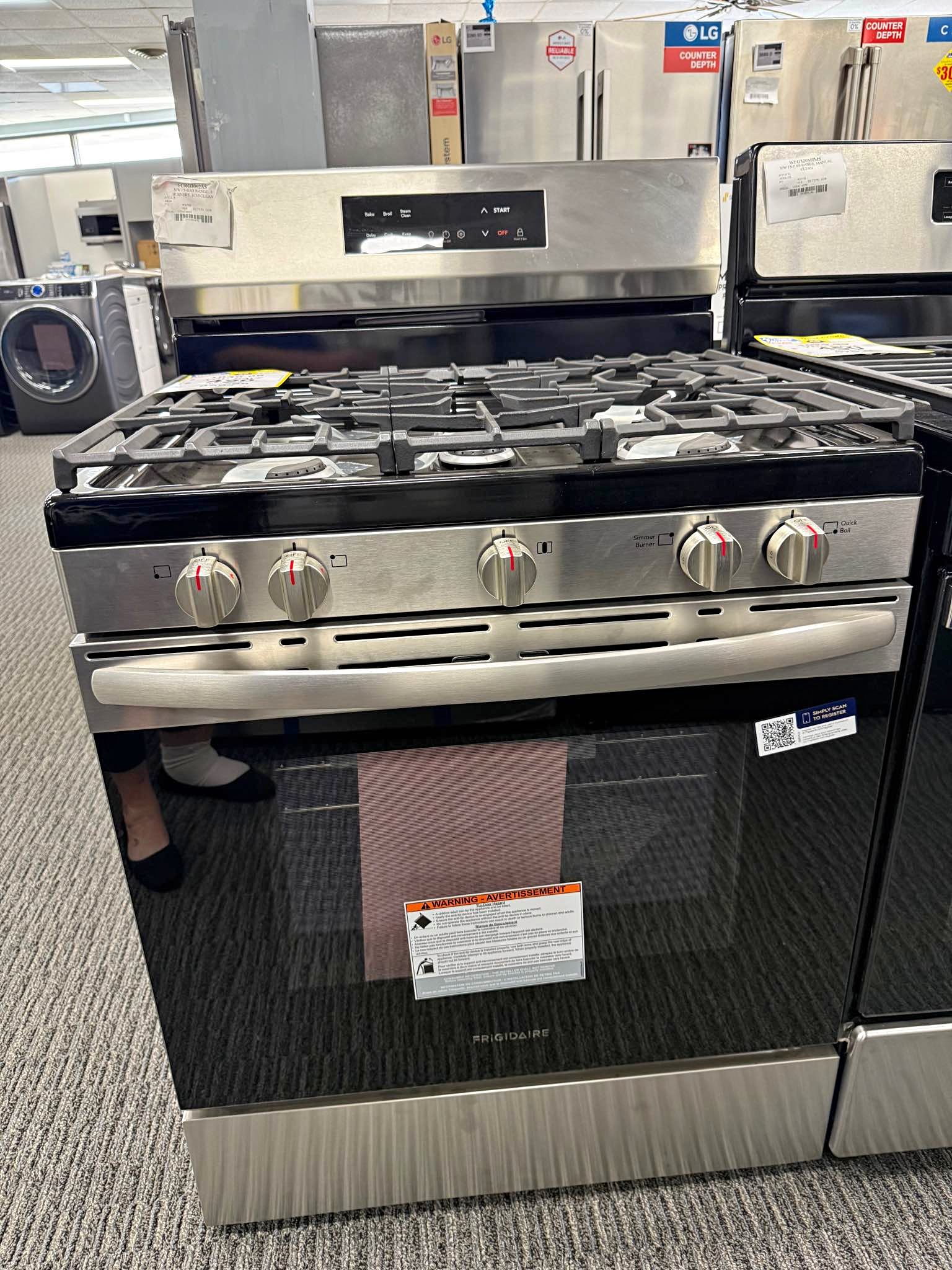 Easter savings take home! Brand new never used gas range/stove/oven ...