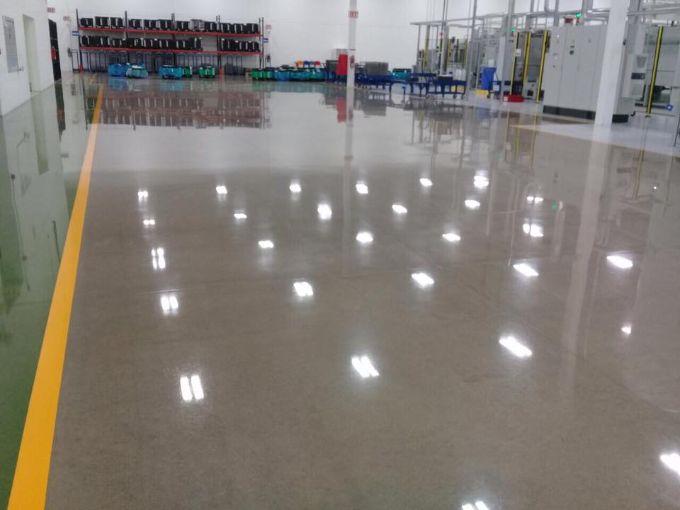 Mantenimiento a concreto pulido... - Recubrimientos Canchola