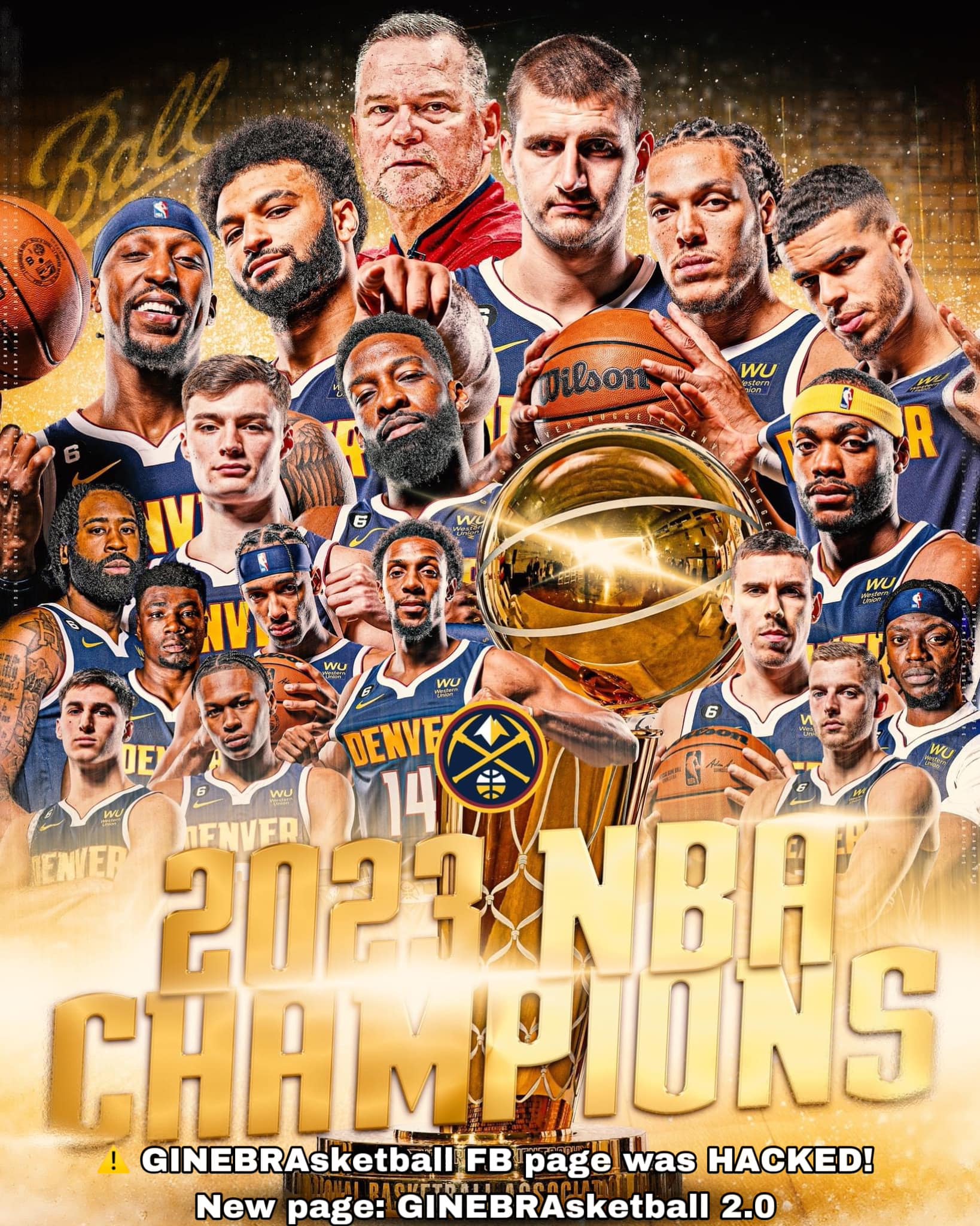 YOUR DENVER NUGGETS ARE THE 2023 NBA CHAMPIONS ?