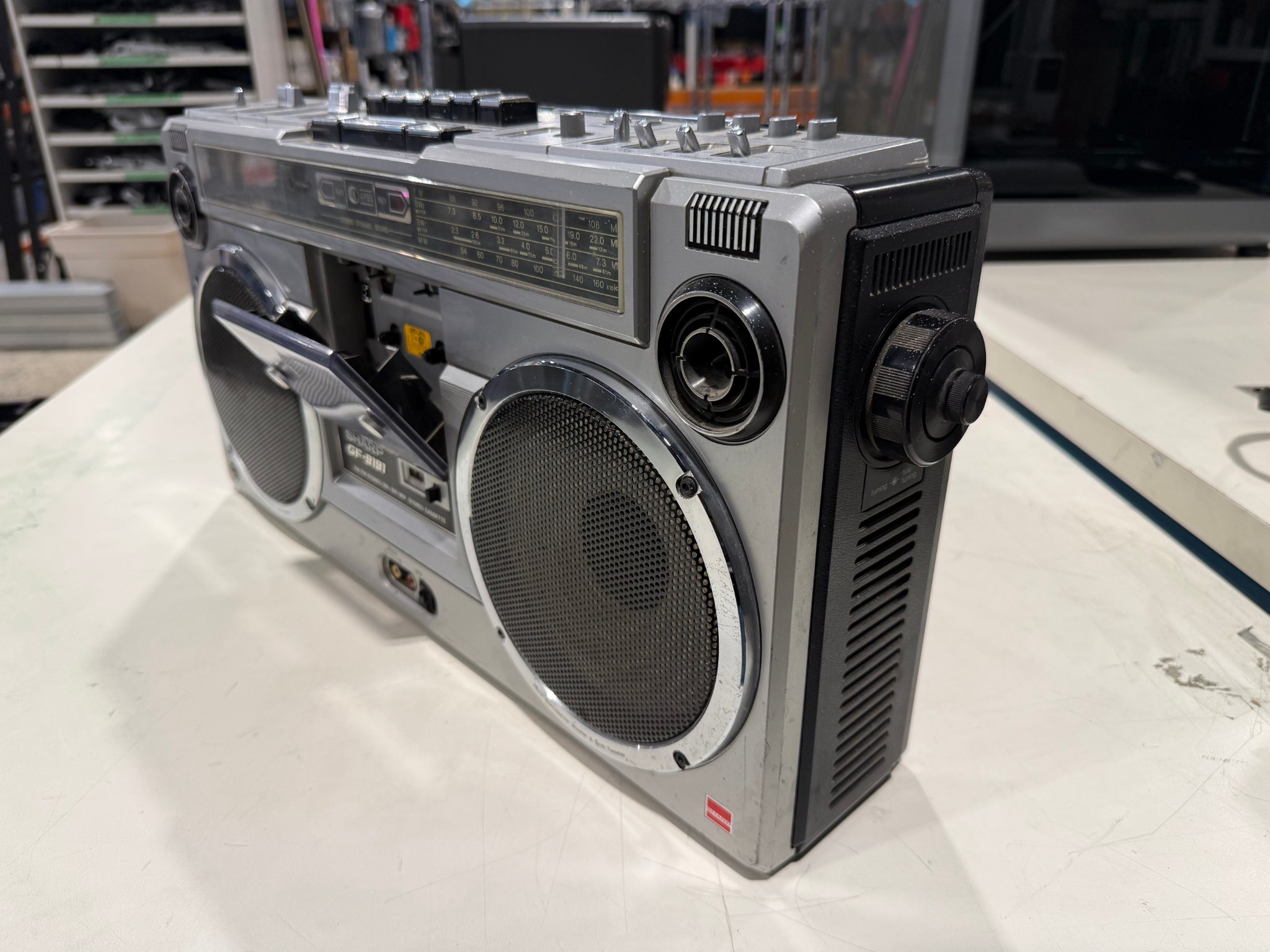 Sharp GF-9191 Boombox / Ghetto Blaster (Partially Working) - Radios ...
